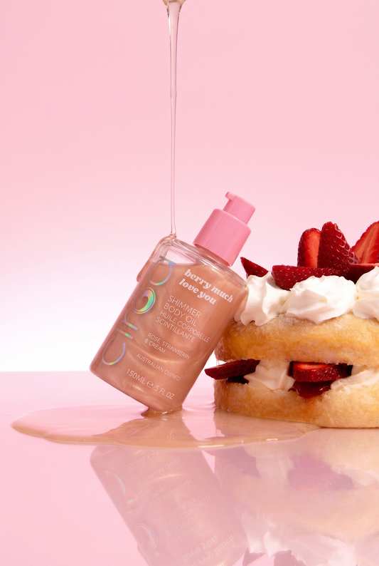 Berry Much Love You Shimmer Body Oil