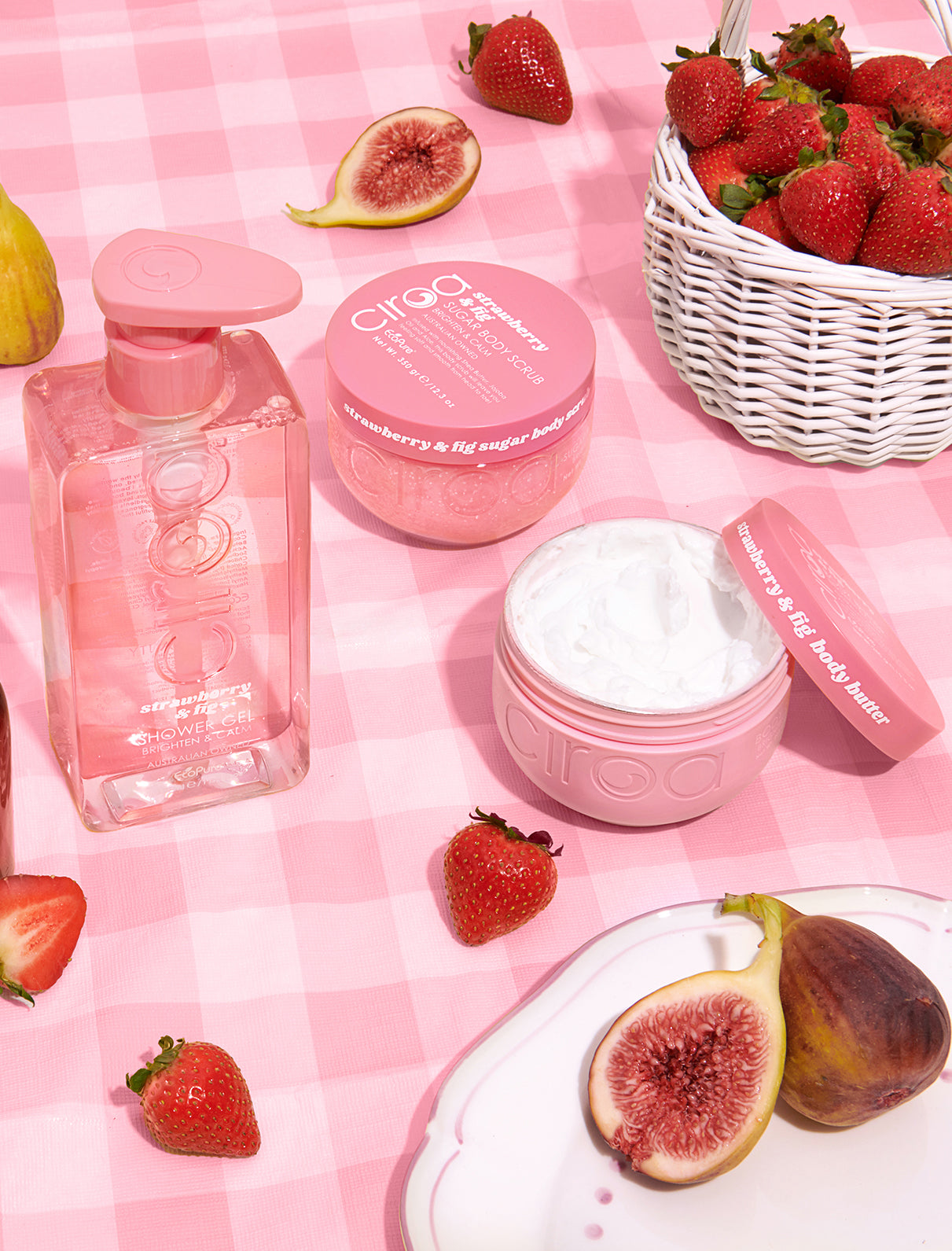 Ciroa Beauty Strawberry & Fig Body Scrub