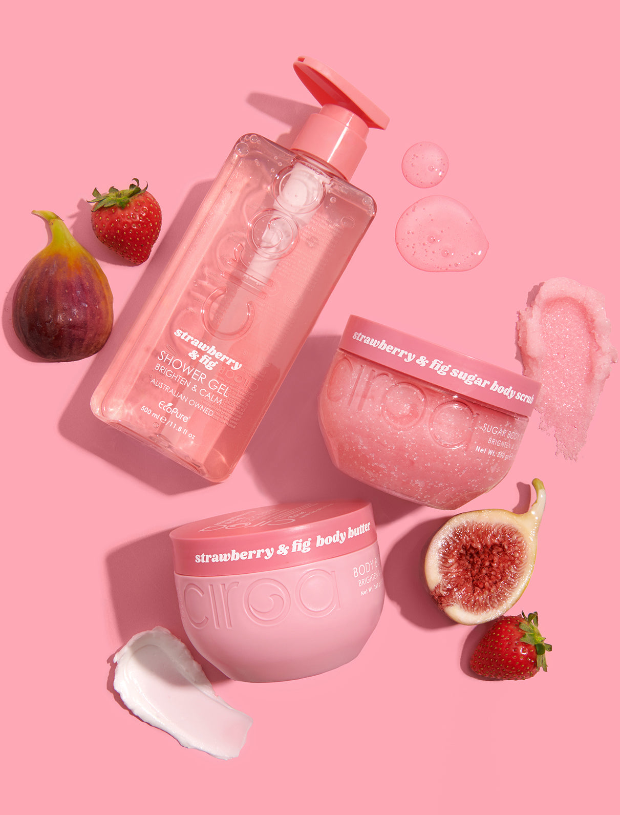 Ciroa Beauty Strawberry & Fig Body Scrub